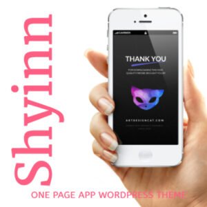 Shyinn - One Page App WordPress Theme - Nulled Download - EmpireGPL