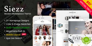 Siezz - Multi Vendor MarketPlace WooCommerce WordPress Theme (Mobile Layout Ready) - Nulled Download - EmpireGPL