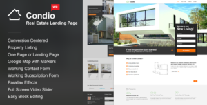 Single Property WordPress Theme - Condio - Nulled Download - EmpireGPL