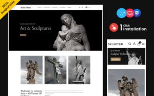 Skulptur - Art and Sculpture Store OpenCart Responsive Theme OpenCart Template - Nulled Download - EmpireGPL