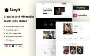 Skyit - Creative and Minimalist WordPress Theme - Nulled Download - EmpireGPL