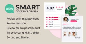 Smart Product Review For WooCommerce - All in one review pack for WooCommerce - Nulled Download - EmpireGPL