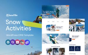 Snowvibe - Snowboarding And Activities Multipurpose WordPress Elementor Theme WordPress Theme - Nulled Download - EmpireGPL