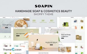 Soapin - Handmade Soap & Cosmetics Beauty Shopify Theme - Nulled Download - EmpireGPL
