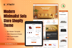 Sofnity - Modern Minimalist Sofa Store Shopify Theme - Nulled Download - EmpireGPL