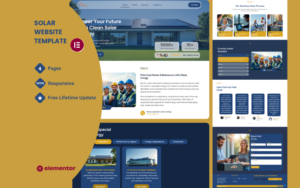 Solar-Energy-Website-Template Elementor Kit - Nulled Download - EmpireGPL