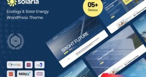 Solaria - Solar Energy & Ecology WordPress Theme - Nulled Download - EmpireGPL