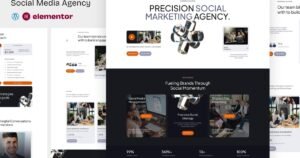 Sopint - Social Madia Agency Elementor Template Kit - Nulled Download - EmpireGPL