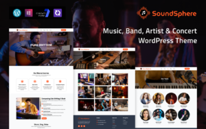 SoundSphere – Music, Band, Artist & Concert WordPress Theme - Nulled Download - EmpireGPL