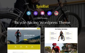 Spinriot - Bicycle Racing Club WordPress theme WordPress Theme - Nulled Download - EmpireGPL