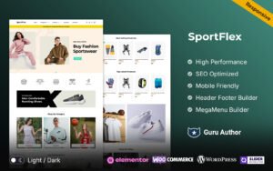 Sportflex - Sports Wear and Sports Store Club WooCommerce Theme - Nulled Download - EmpireGPL