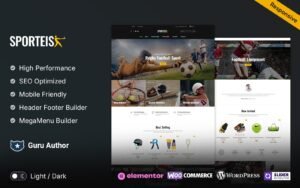 Sporties - Sport and travel Multipurpose Responsive WooCommerce theme WooCommerce Theme - Nulled Download - EmpireGPL