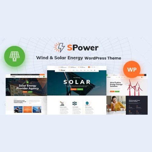 SPower - Wind & Solar Energy WordPress Theme - Nulled Download - EmpireGPL