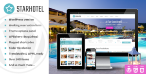 Starhotel - Hotel WordPress Theme - Nulled Download - EmpireGPL