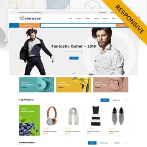 Starwave - Multipurpose Store OpenCart Responsive Template OpenCart Template - Nulled Download - EmpireGPL