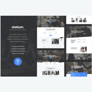 Statum - Business & Agency WordPress Theme - Nulled Download - EmpireGPL