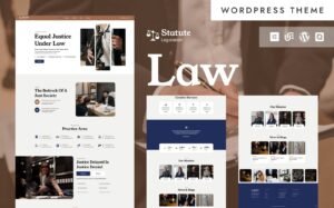 Statute - Law, Lawyer & Attorney WordPress Elementor Theme WordPress Theme - Nulled Download - EmpireGPL