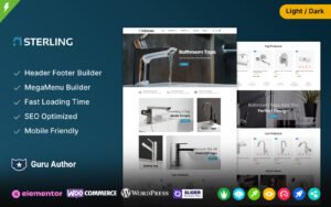 Sterling - Bathroom Accessories and Sanitary Ware WooCommerce Theme - Nulled Download - EmpireGPL