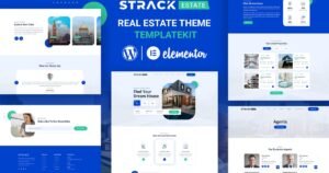 STRACK Estate - Realty Elementor Template Kit - Nulled Download - EmpireGPL