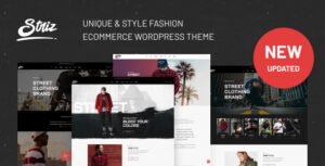 Striz - Fashion Ecommerce WordPress Theme - Nulled Download - EmpireGPL