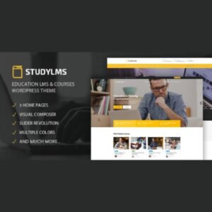 Studylms - Education LMS & Courses WordPress Theme - Nulled Download - EmpireGPL