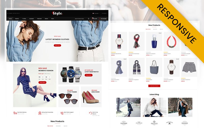 Style Apparel Store OpenCart Responsive Template OpenCart Template – Nulled Download – EmpireGPL