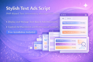 Stylish Text Ads Script