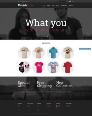 Stylish Tshirts Shopify Theme - Nulled Download - EmpireGPL