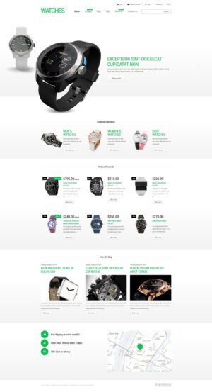 Stylish Watches Shopify Theme - Nulled Download - EmpireGPL