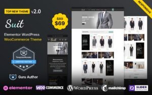 Suit - Men's Fashion WooCommerce Theme - Nulled Download - EmpireGPL