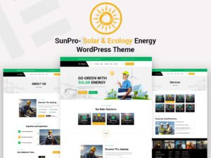 Sunpro - Solar Renewable Energy, Environment & Echology WordPress Theme - Nulled Download - EmpireGPL