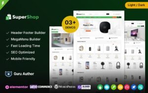 Super Shop - Electronics and Mega Store MultiPurpose WooCommerce Theme - Nulled Download - EmpireGPL