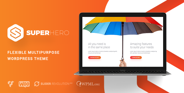 Superhero - Creative Multi-Purpose WordPress Theme - Nulled Download - EmpireGPL