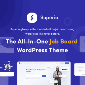 Superio – Job Board WordPress Theme - Nulled Download - EmpireGPL
