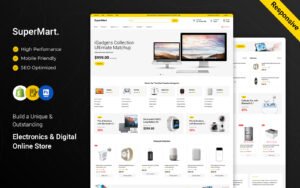 SuperMart - Mega Shop Multipurpose Responsive Shopify Theme - Nulled Download - EmpireGPL