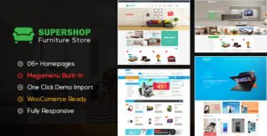 Supershop - Responsive WooCommerce Shopping WordPress Theme (6+ Homepage Layouts Ready) - Nulled Download - EmpireGPL