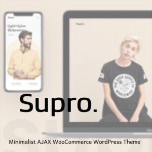 Supro - Minimalist AJAX WooCommerce WordPress Theme - Nulled Download - EmpireGPL