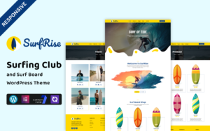 SurfRise - Surfing Club and Surf Board WordPress Elementor Theme WordPress Theme - Nulled Download - EmpireGPL