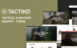 Tactiko - Tactical & Military Shopify Theme - Nulled Download - EmpireGPL