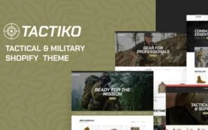 Tactiko - Tactical & Military Shopify Theme - Nulled Download - Empiregpl