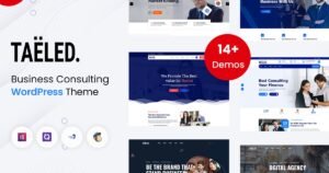 TAELED - Business Consulting WordPress Theme - Nulled Download - EmpireGPL