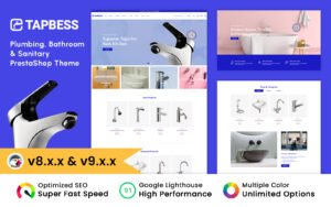 Tapbess Plumbing, Bathroom & Sanitary Prestashop Theme PrestaShop Theme - Nulled Download - EmpireGPL