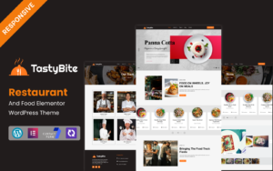 TastyBite - Street Food Restaurant Elementor Wordpress Theme WordPress Theme - Nulled Download - EmpireGPL