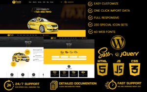 Taxin - Taxi Services WordPress Theme - Nulled Download - EmpireGPL