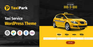 TaxiPark - Taxi Cab Service Company WordPress Theme - Nulled Download - EmpireGPL