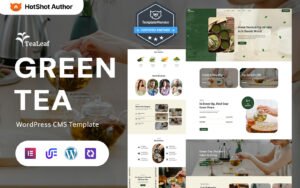 TeaLeaf - Organic Green Tea Store And Herbal Infusions WordPress Elementor Theme WordPress Theme - Nulled Download - EmpireGPL