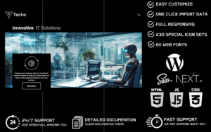 Techa - IT Solutions & Web Agency WordPress Theme - Nulled Download - EmpireGPL