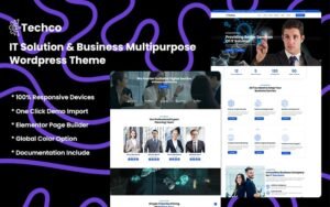 Techco - IT Solution & Business Multipurpose WordPress Theme - Nulled Download - EmpireGPL