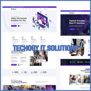 Techogy IT Solutions WordPress Theme - Nulled Download - EmpireGPL