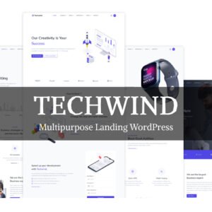 Techwind - Multipurpose Landing WordPress Theme - Nulled Download - EmpireGPL